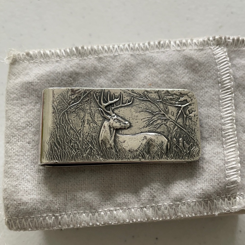 James Avery Deer Money Clip